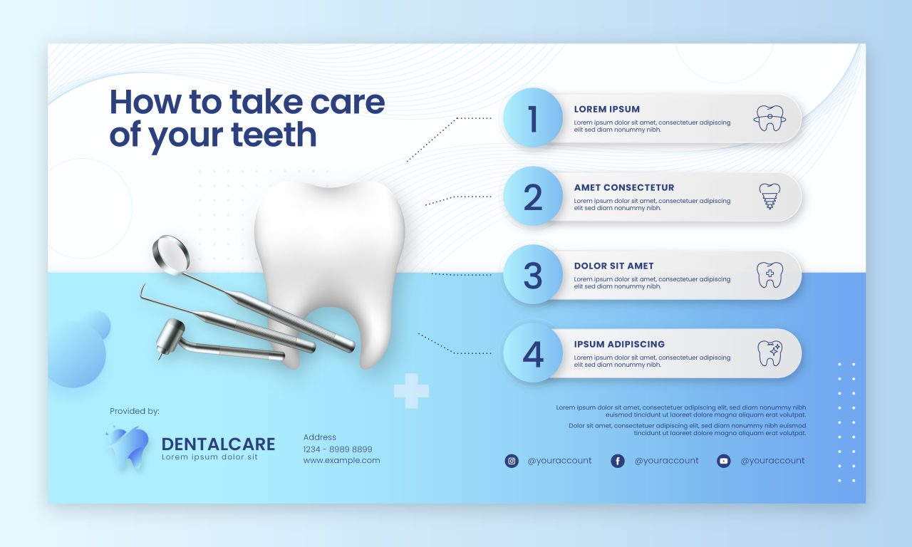 slides em inglês de odontologia