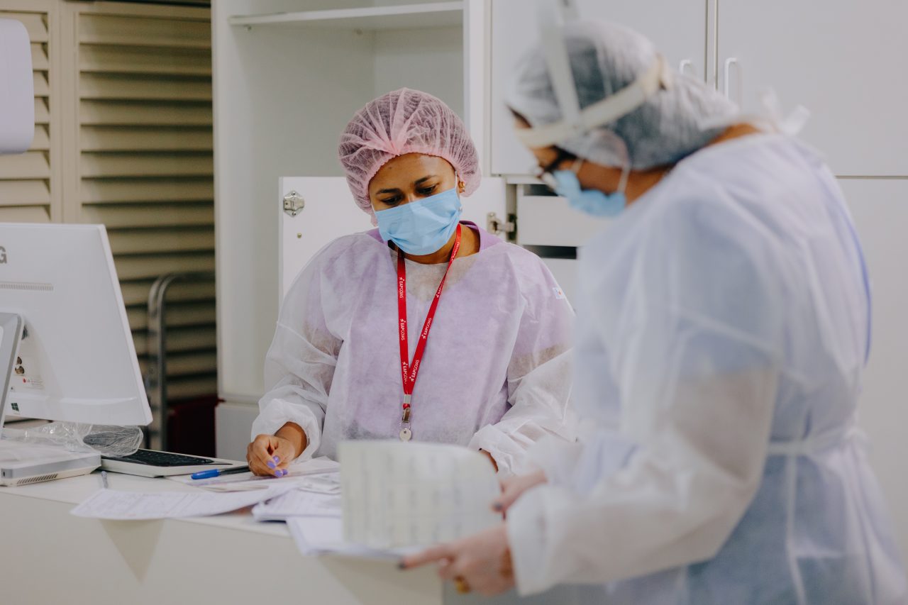 Funcionárias da eap goiás