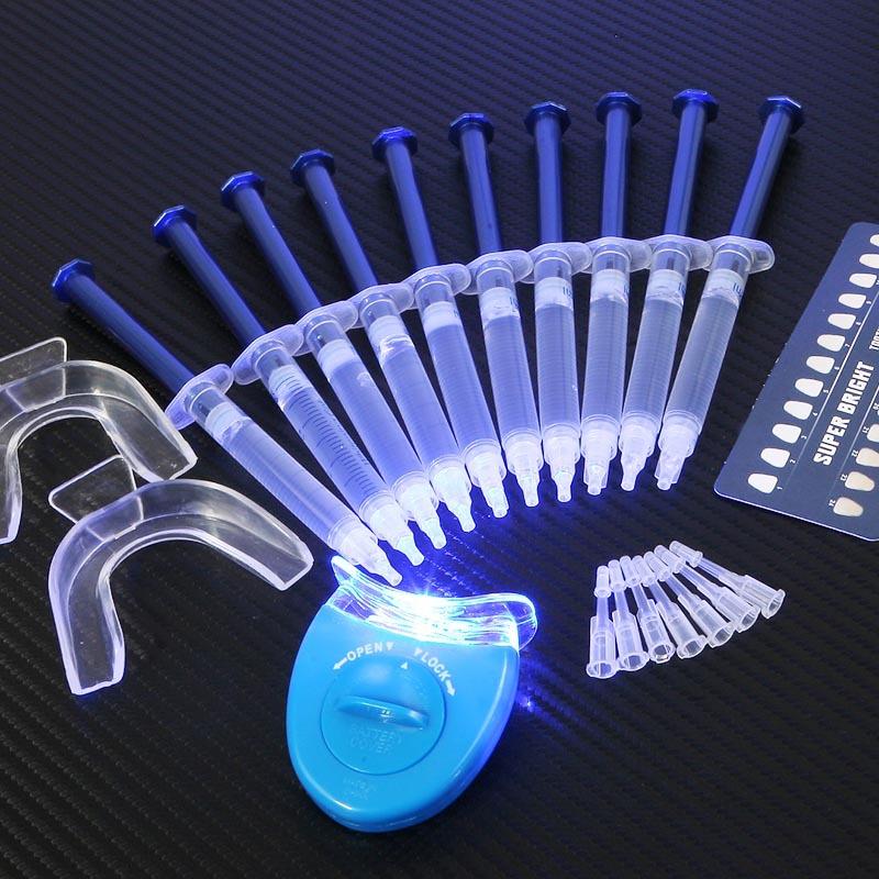 Kit de clareamento dental, incluindo a seringa, o laser, etc.