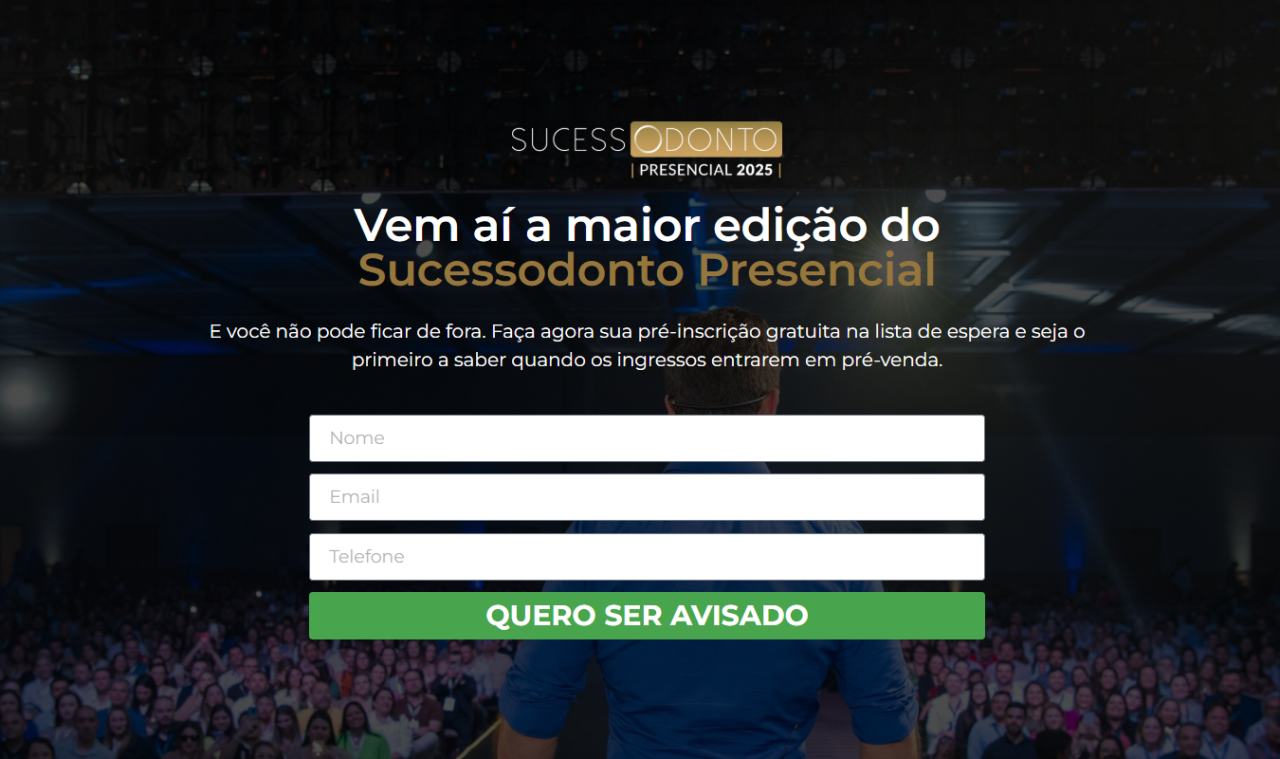 Print do site SucessOdonto 2025
