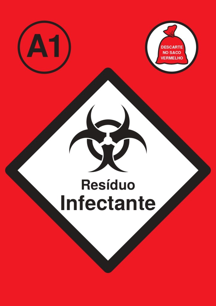 Símbolo de resíduo infectante