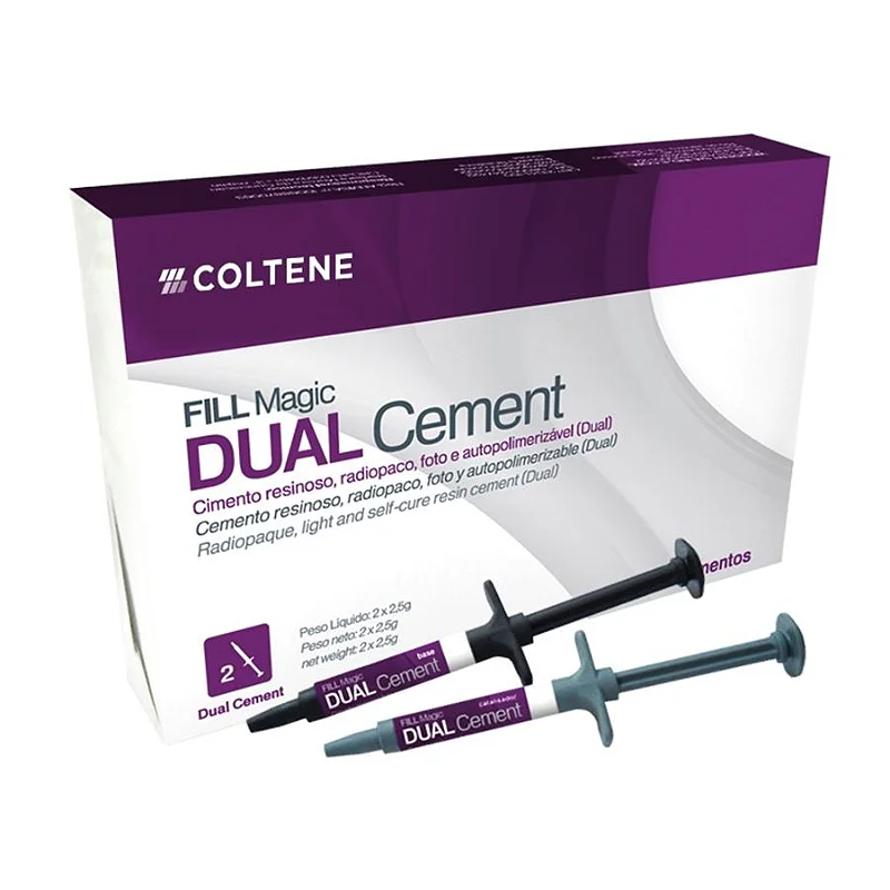 Caixa com seringa de Cimento dual